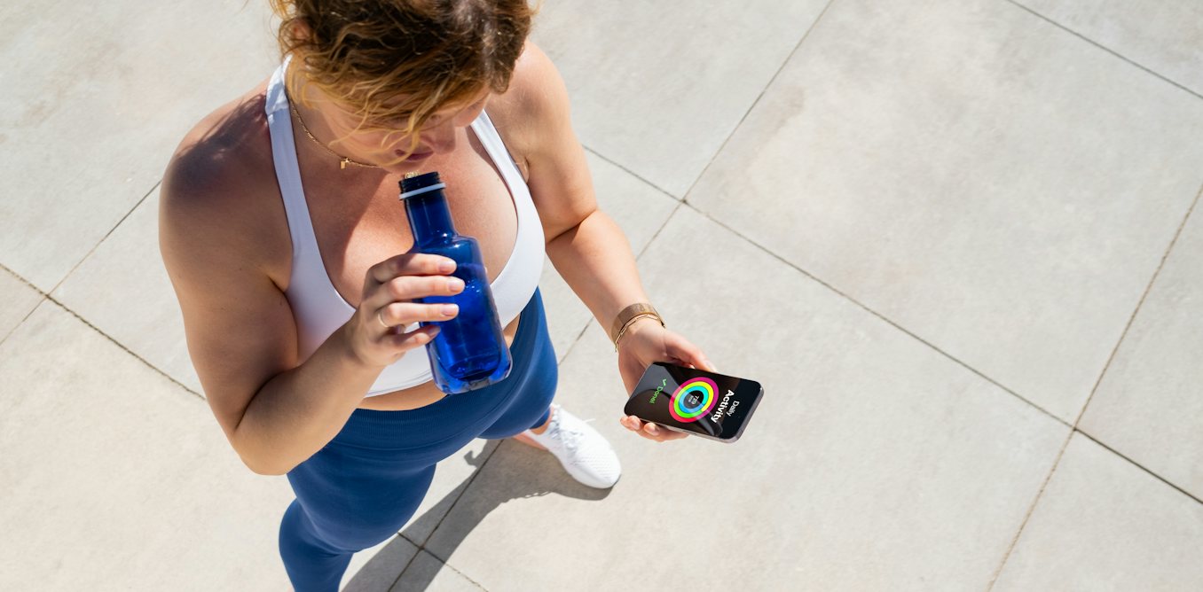 Image accompanying an article about health apps and step tracking